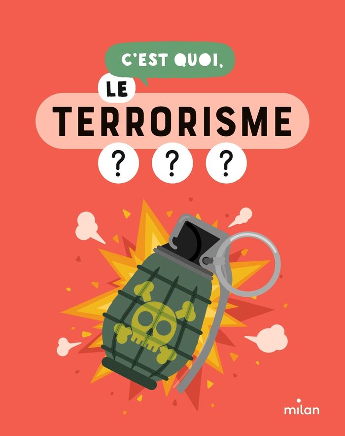 Couverture du livre « C'est quoi, le terrorisme ? » de Sophie Dussaussois, librairie Les Contes Infusés à Corte
