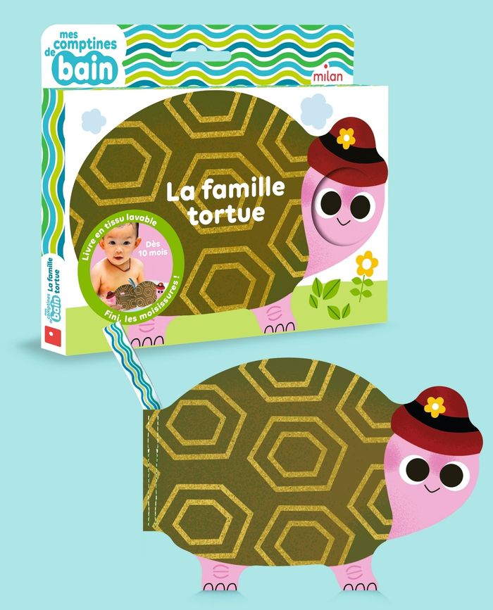 Couverture du livre « La famille tortue » de Daniel Roode, librairie Les Contes Infusés à Corte