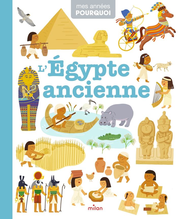 Couverture du livre « L'EGYPTE ANCIENNE » de Hedelin, librairie Les Contes Infusés à Corte