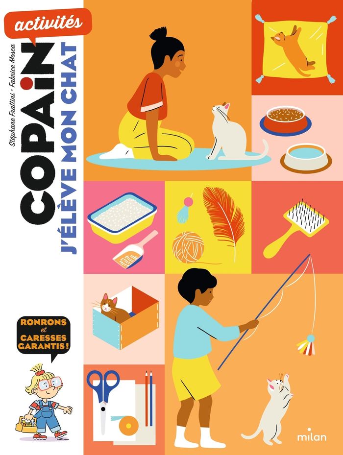 Couverture du livre « J'élève mon chat », librairie Les Contes Infusés à Corte