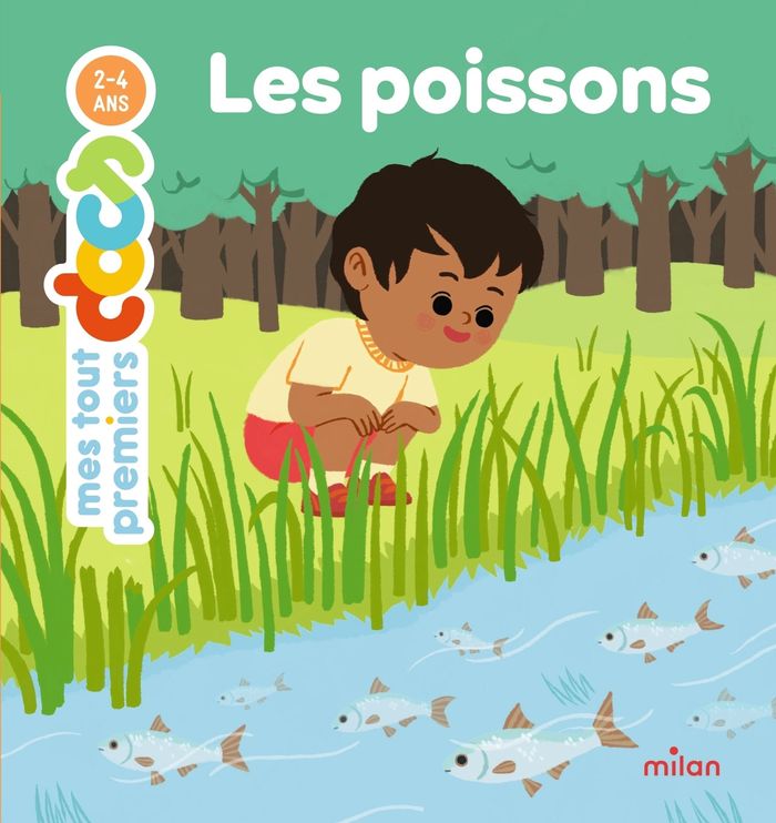 Couverture du livre « Les poissons » de Camille Masson, librairie Les Contes Infusés à Corte