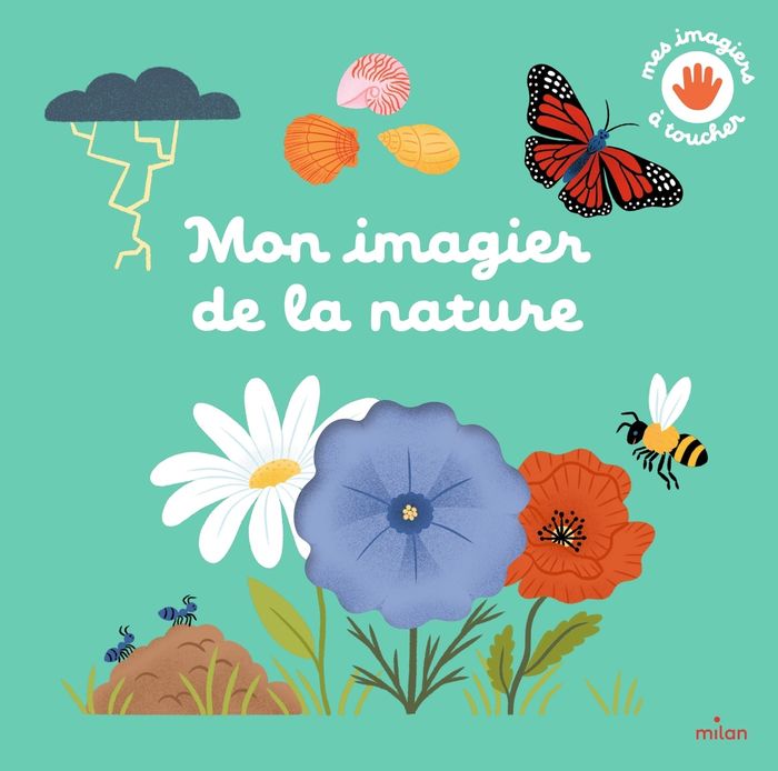 Couverture du livre « Mon imagier de la nature » de Collectif, librairie Les Contes Infusés à Corte