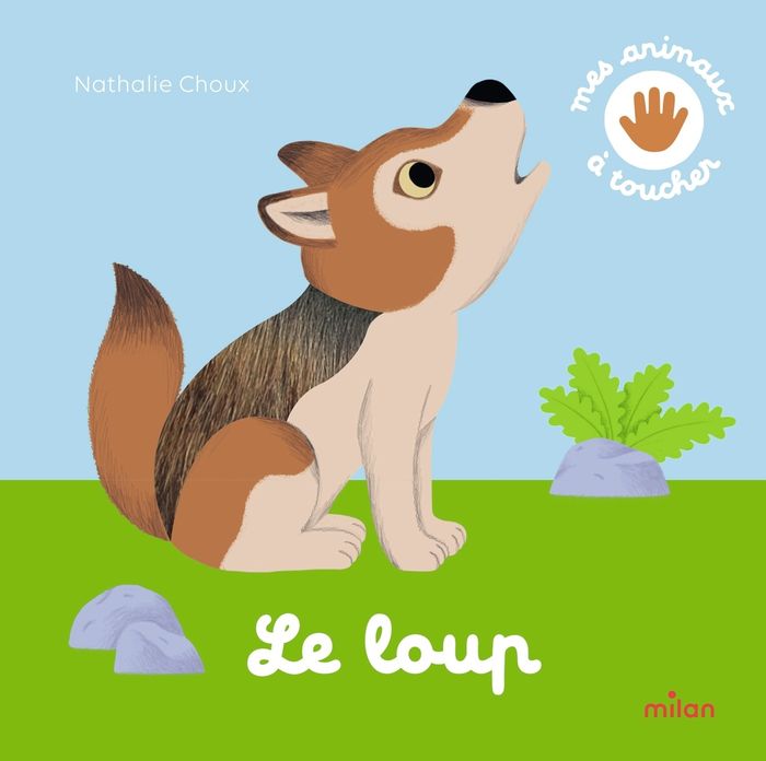 Couverture du livre « Le loup » de Nathalie Choux, librairie Les Contes Infusés à Corte