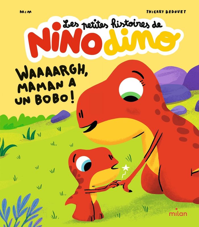 Couverture du livre « Waaaargh, maman a un bobo ! » de Mim, librairie Les Contes Infusés à Corte