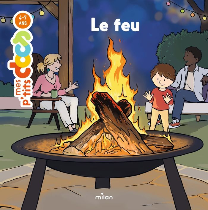 Couverture du livre « Le feu », librairie Les Contes Infusés à Corte