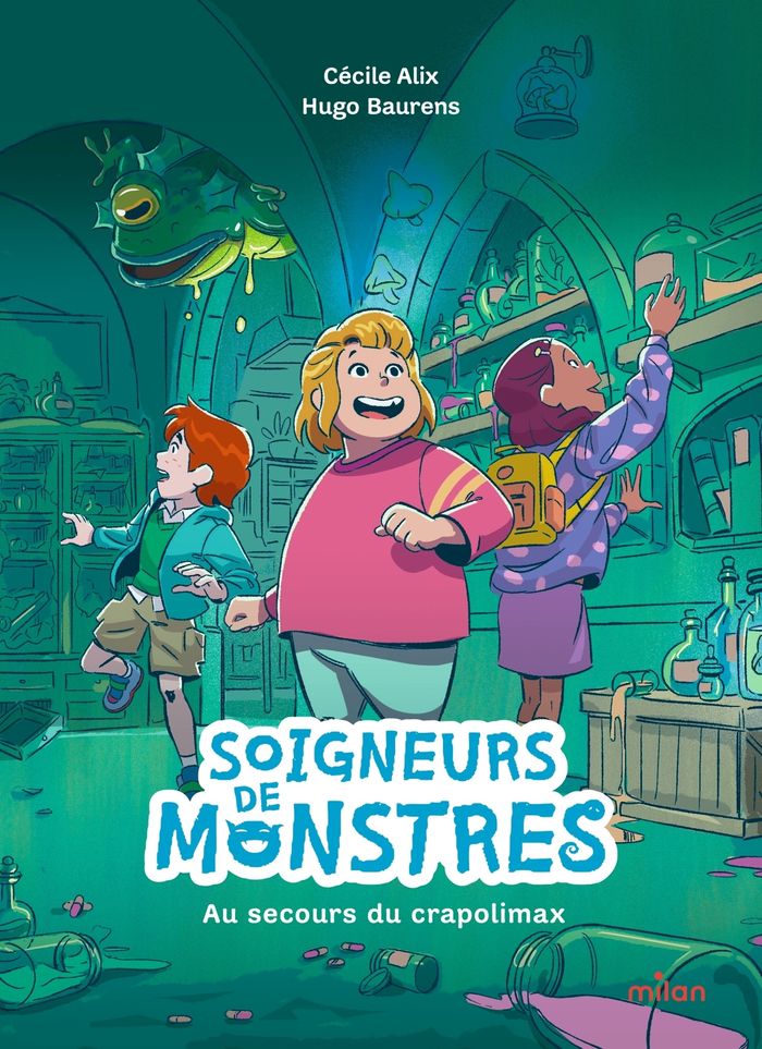 Couverture du livre « SOIGNEURS DE MONSTRES, TOME 01 - SOIGNEURS DE MONSTRES - AU SECOURS DU CRAPOLIMAX » de Alix/mariano, librairie Les Contes Infusés à Corte