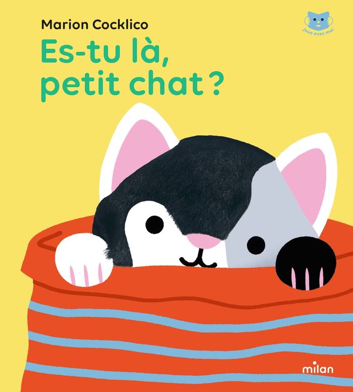 Couverture du livre « Es-tu là, petit chat ? » de Marion Cocklico, librairie Les Contes Infusés à Corte