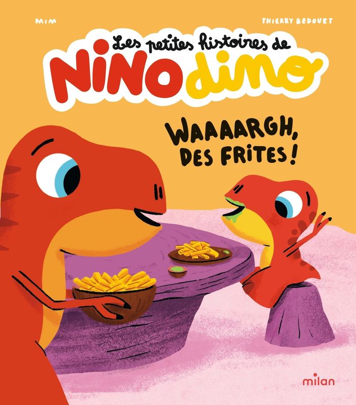 Couverture du livre « Waaaargh, des frites ! » de Mim, librairie Les Contes Infusés à Corte