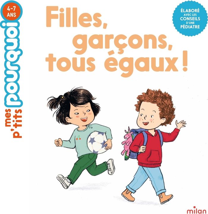 Couverture du livre « Filles, garçons, tous égaux ! » de Stéphanie Redoulès, librairie Les Contes Infusés à Corte
