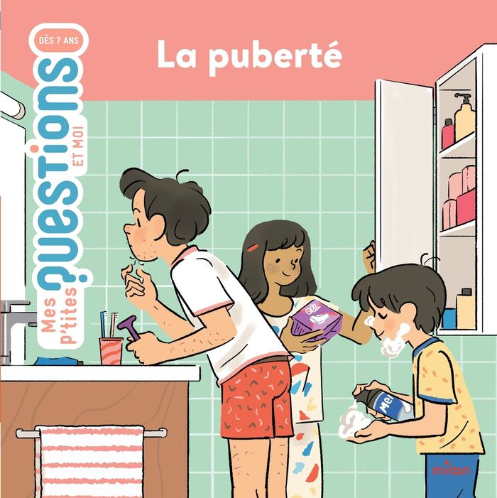 Couverture du livre « La puberté », librairie Les Contes Infusés à Corte