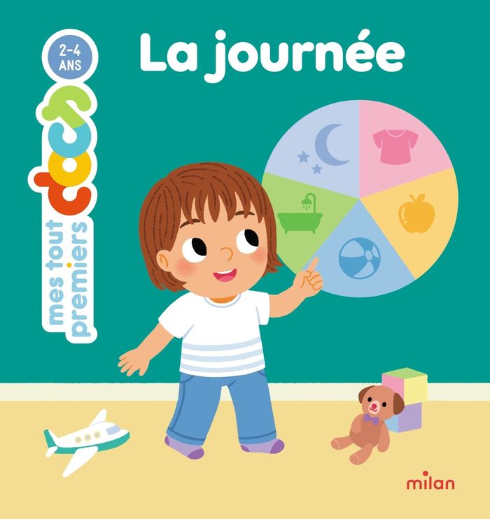 Couverture du livre « La journée » de Camille Masson, librairie Les Contes Infusés à Corte