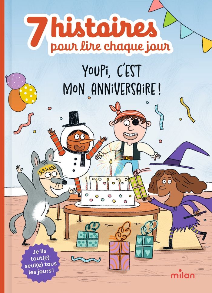 Couverture du livre « Youpi, c'est mon anniversaire ! » de Collectif, librairie Les Contes Infusés à Corte