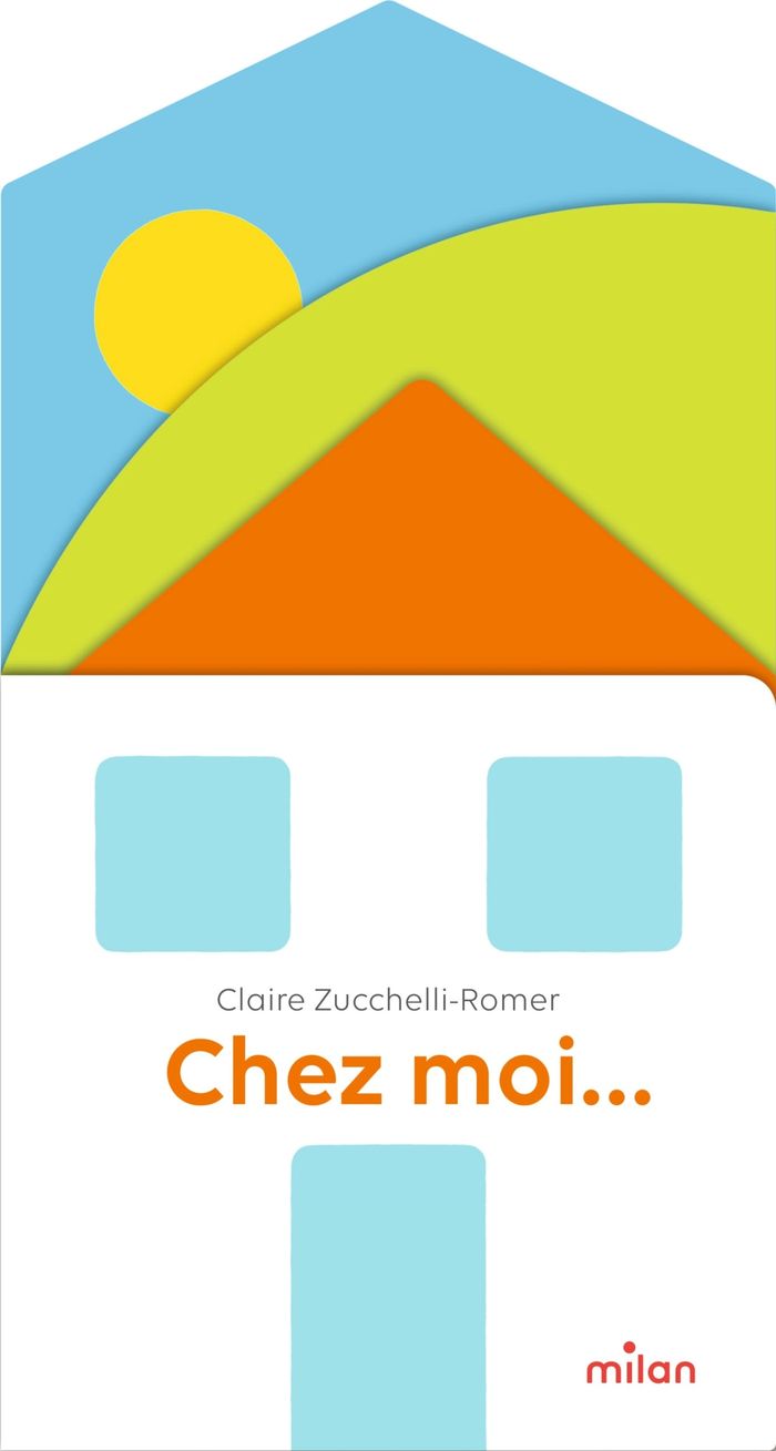 Couverture du livre « Chez moi... » de Claire Zucchelli-Romer, librairie Les Contes Infusés à Corte