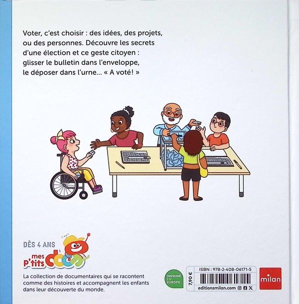 Quatrième de couverture de « Le vote »