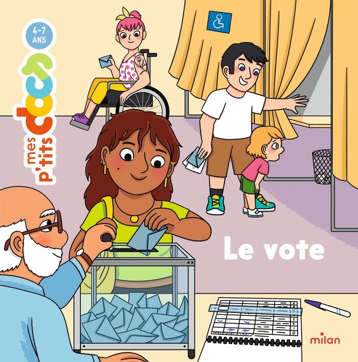 Couverture du livre « Le vote », librairie Les Contes Infusés à Corte