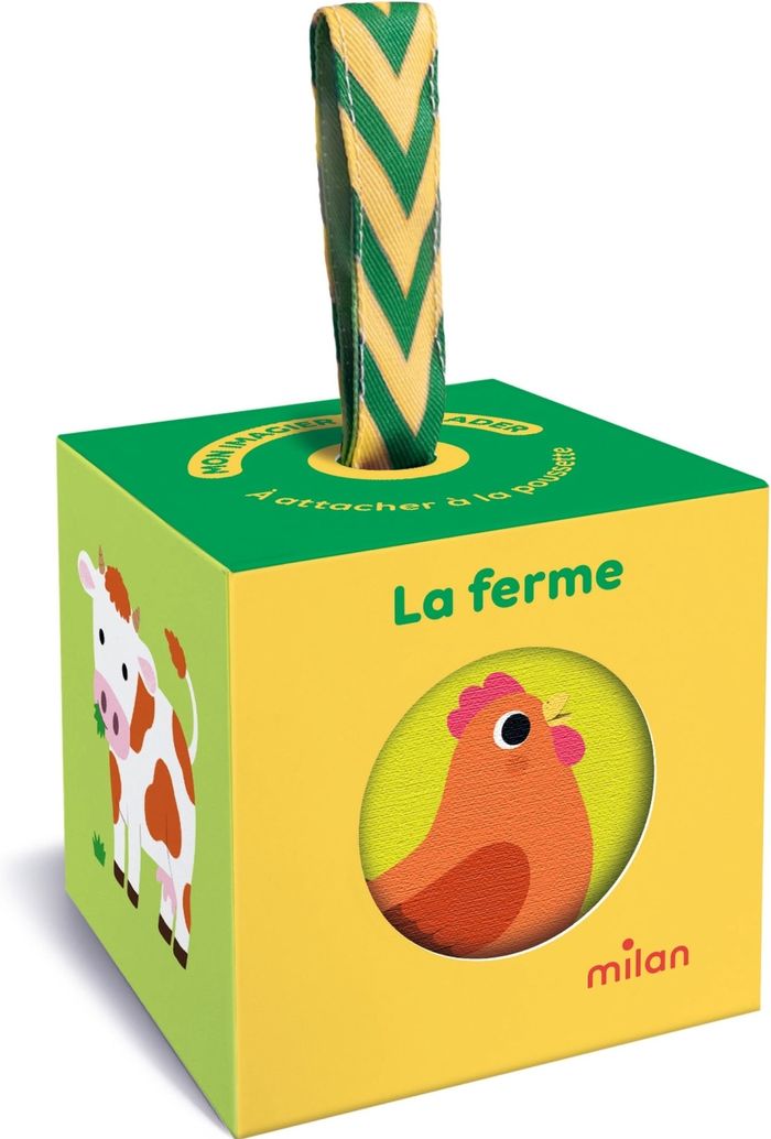 Couverture du livre « La ferme » de Nathalie Choux, librairie Les Contes Infusés à Corte