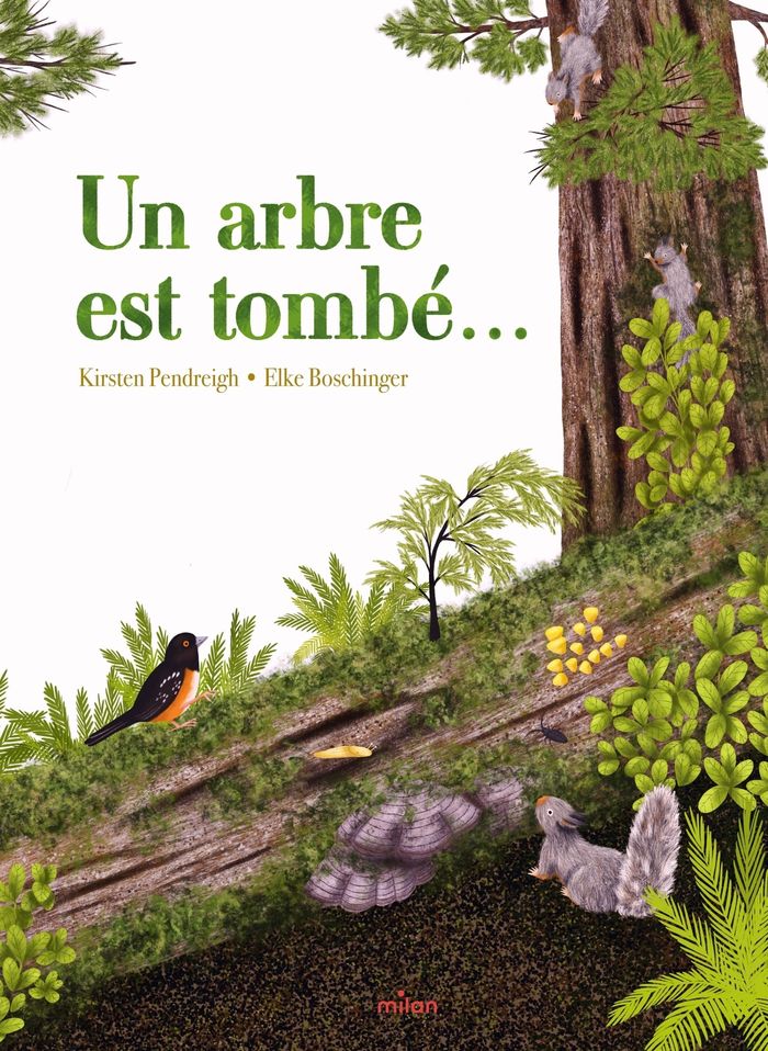 Couverture du livre « Un arbre est tombé... » de Kirsten Pendreigh, librairie Les Contes Infusés à Corte