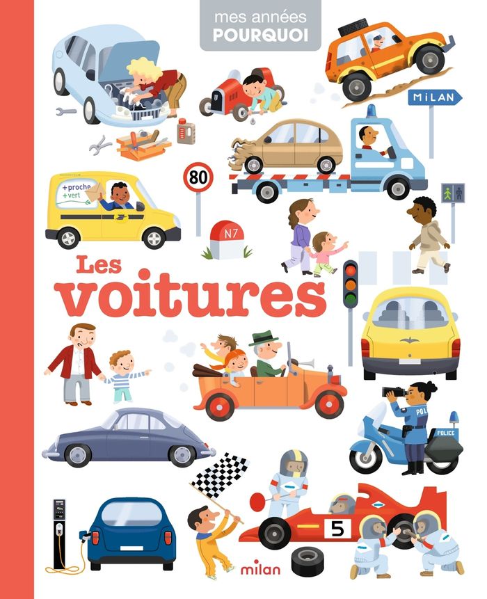 Couverture du livre « LES VOITURES », librairie Les Contes Infusés à Corte