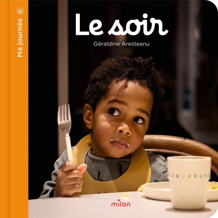 Couverture du livre « LE SOIR » de Geraldine Aresteanu, librairie Les Contes Infusés à Corte