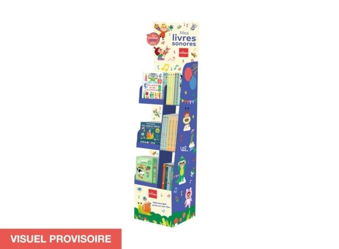 Couverture du livre « PLV SOL 35 EX LIVRES SONORES MILAN 2027 » de Xxx, librairie Les Contes Infusés à Corte