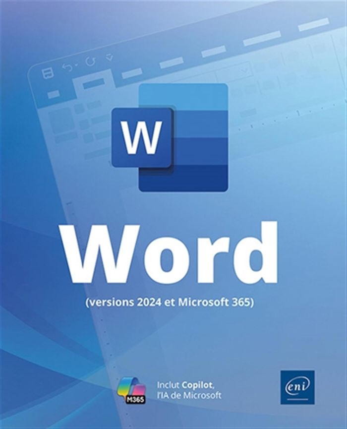Couverture du livre « Word : versions 2024 et Microsoft 365 » de Collectif, librairie Les Contes Infusés à Corte