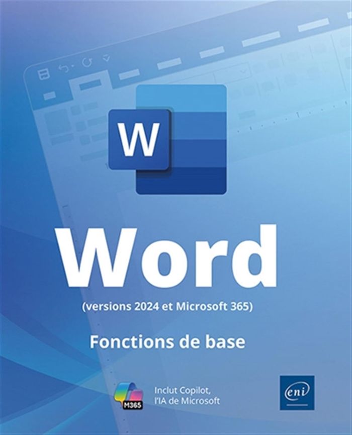 Couverture du livre « Word : versions 2024 et Microsoft 365 » de Collectif, librairie Les Contes Infusés à Corte
