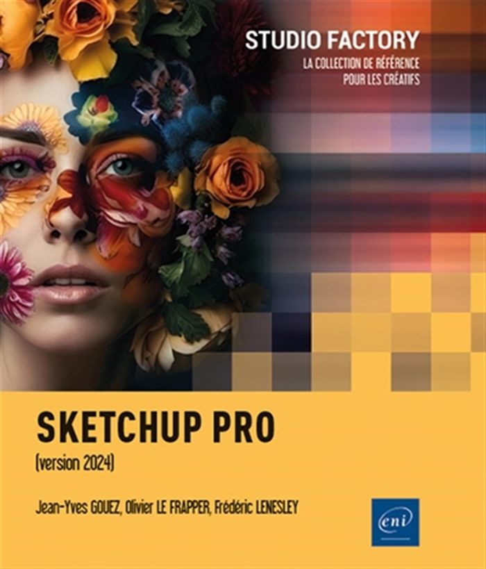 Couverture du livre « Sketchup pro : version 2024 » de Jean-Yves Gouez, librairie Les Contes Infusés à Corte