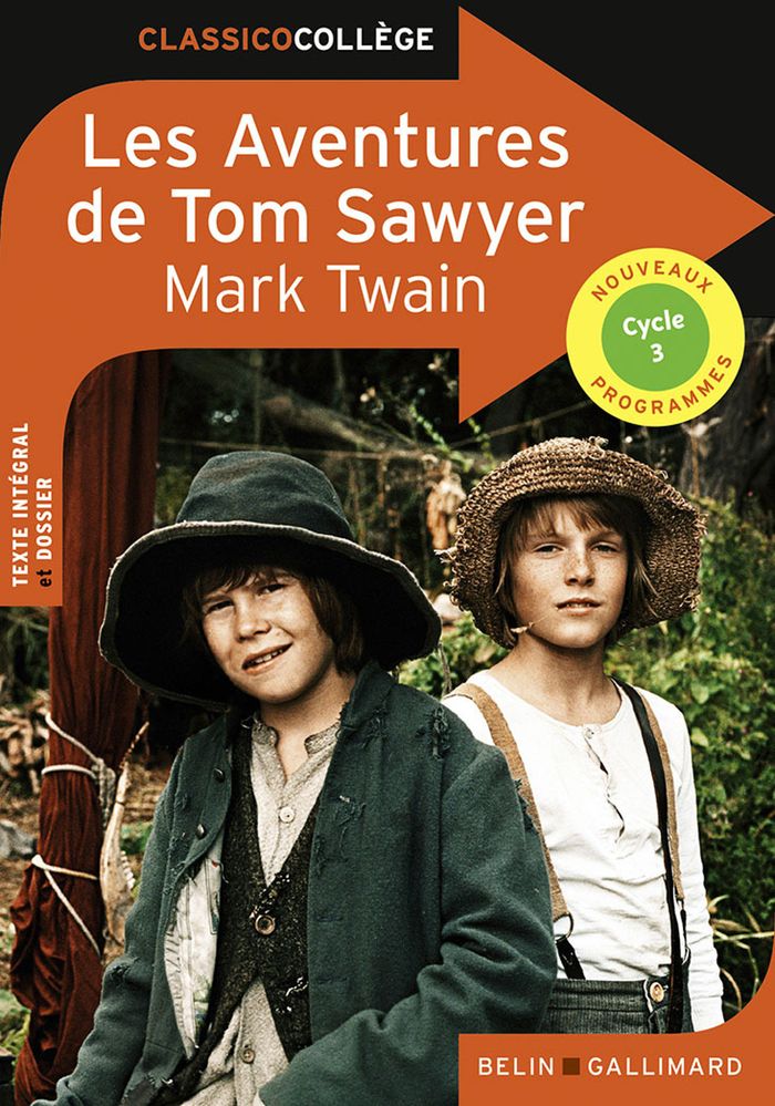 Couverture du livre « Les aventures de Tom Sawyer » de Mark Twain, librairie Les Contes Infusés à Corte