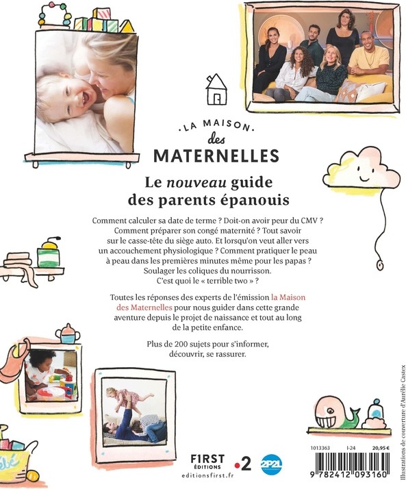 Quatrième de couverture de « LA MAISON DES MATERNELLES, NOUVEAU GUIDE »