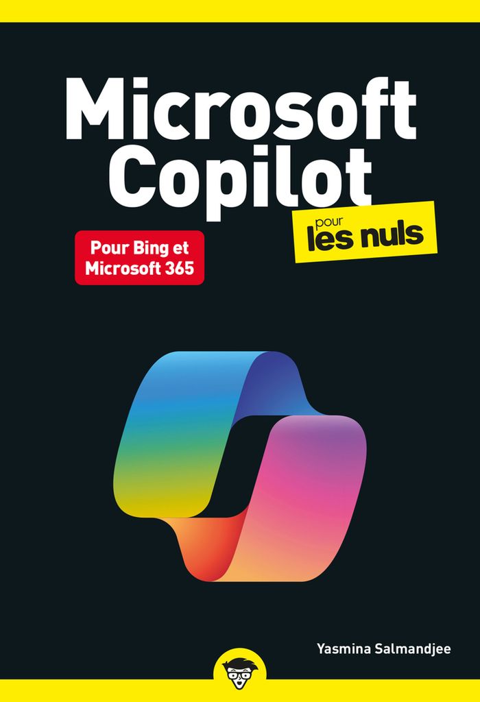 Couverture du livre « Microsoft Copilot pour les nuls » de Yasmina Salmandjee, librairie Les Contes Infusés à Corte