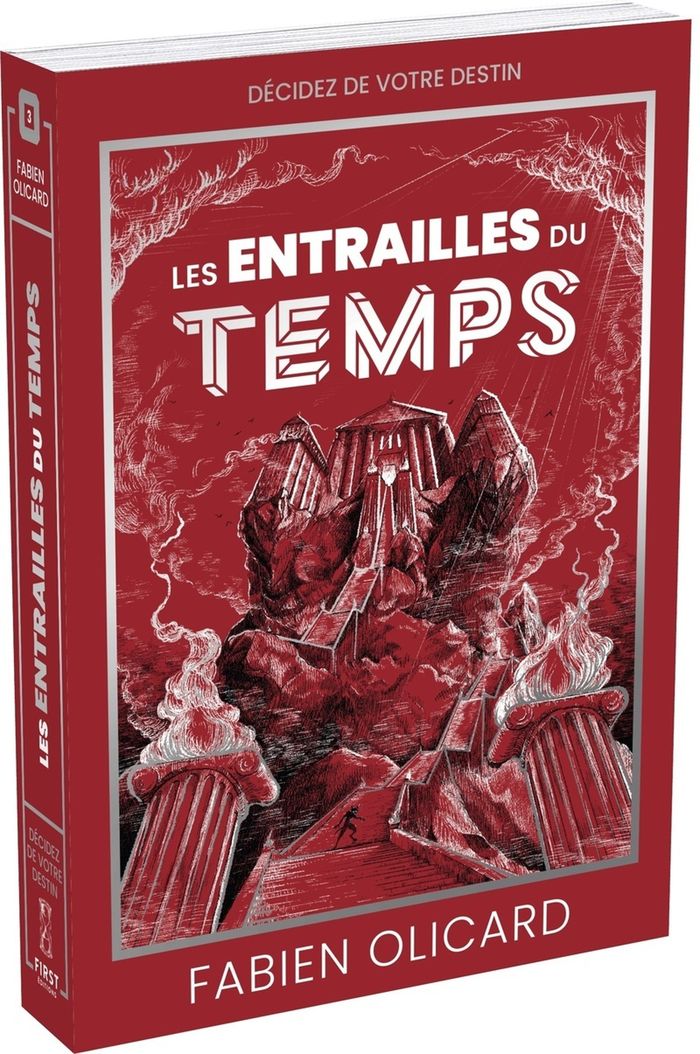 Couverture du livre « LES ENTRAILLES DU TEMPS - DECIDEZ DE VOTRE DESTIN - LA SAGA DE DAGDA », librairie Les Contes Infusés à Corte