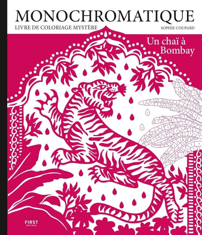 Couverture du livre « MONOCHROMATIQUE - UN CHAI A BOMBAY », librairie Les Contes Infusés à Corte