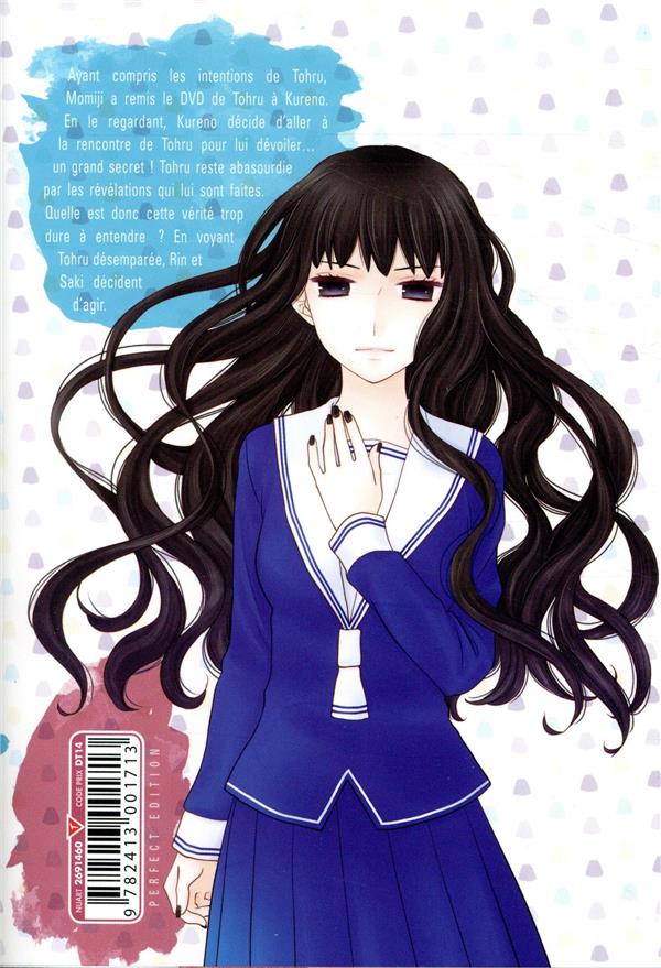 Quatrième de couverture de « Fruits basket »