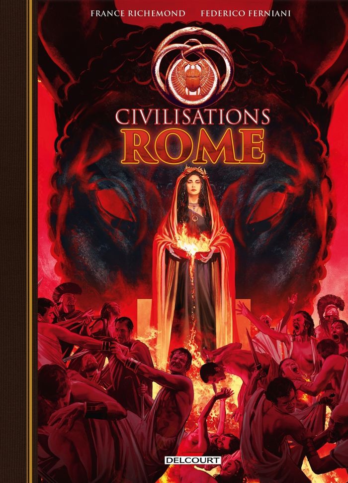 Couverture du livre « Rome », librairie Les Contes Infusés à Corte