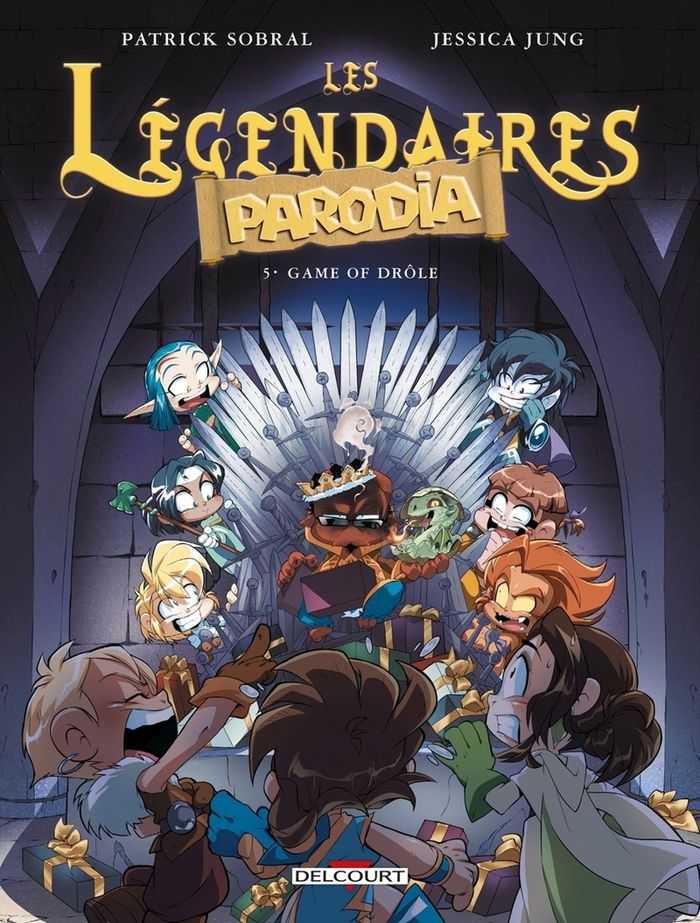 Couverture du livre « Game of drôle » de Patrick Sobral, librairie Les Contes Infusés à Corte