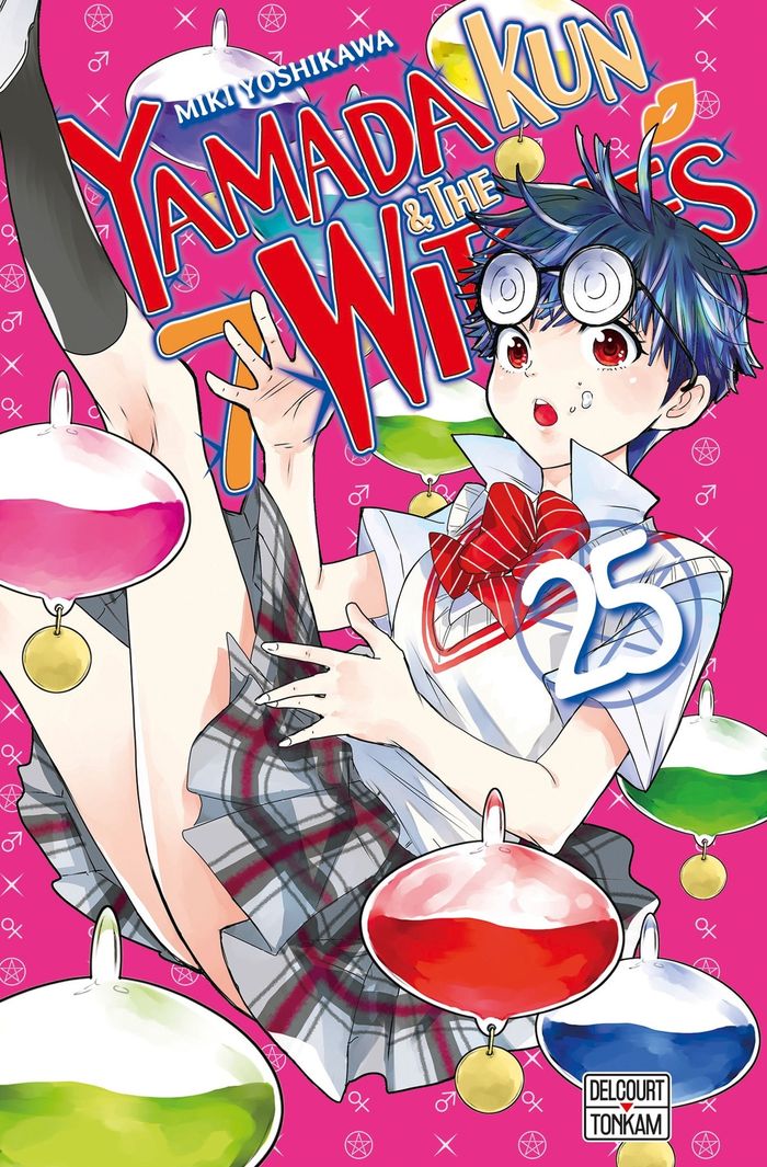 Couverture du livre « YAMADA-KUN & THE 7 WITCHES - YAMADA-KUN AND THE 7 WITCHES T25 - VOL25 » de Miki Yoshikawa, librairie Les Contes Infusés à Corte