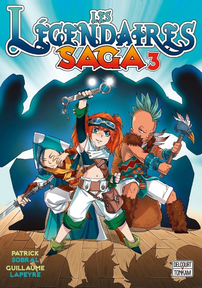 Couverture du livre « Les légendaires : saga » de Patrick Sobral, librairie Les Contes Infusés à Corte