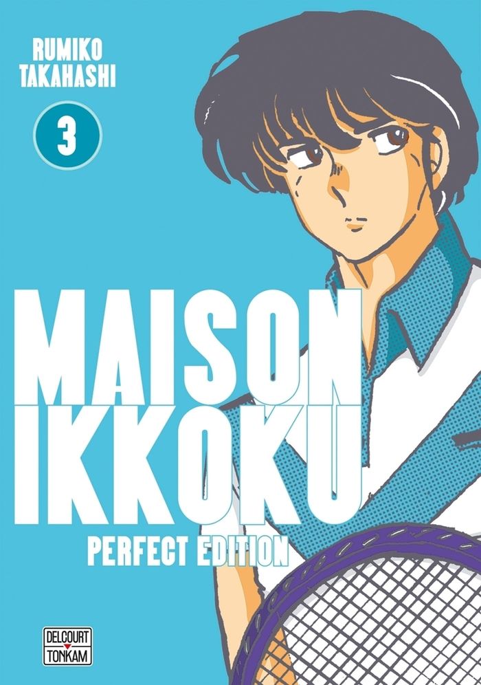 Couverture du livre « Maison Ikkoku : perfect edition » de Rumiko Takahashi, librairie Les Contes Infusés à Corte