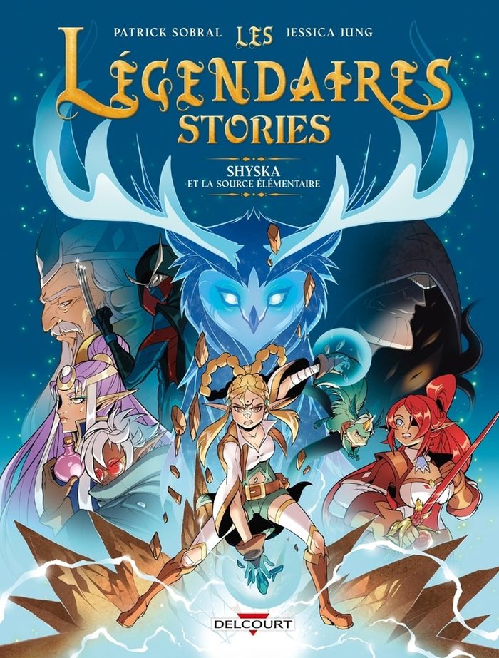 Couverture du livre « Shyska et la source élémentaire » de Patrick Sobral, librairie Les Contes Infusés à Corte