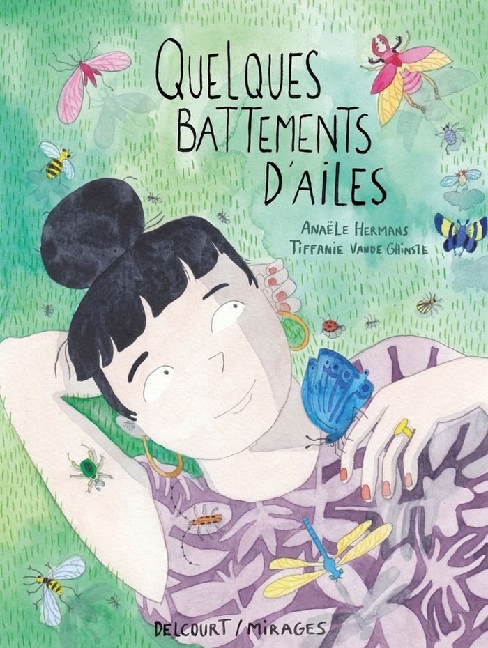 Couverture du livre « Quelques battements d'ailes » de Anaële Hermans, librairie Les Contes Infusés à Corte