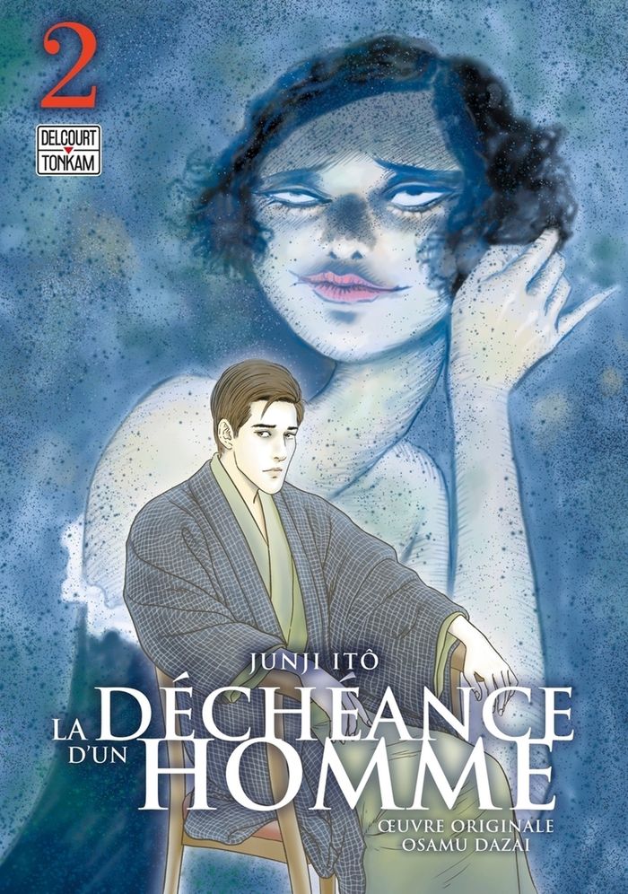Couverture du livre « La déchéance d'un homme » de Junji Itō, librairie Les Contes Infusés à Corte