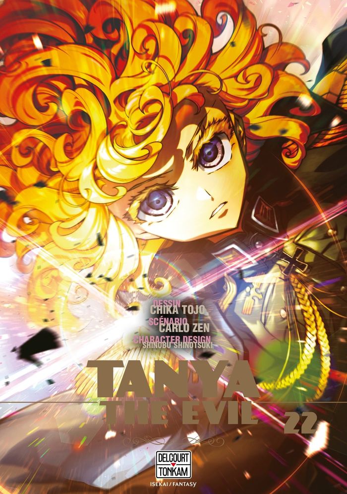 Couverture du livre « Tanya the evil » de Karuro Zen, librairie Les Contes Infusés à Corte