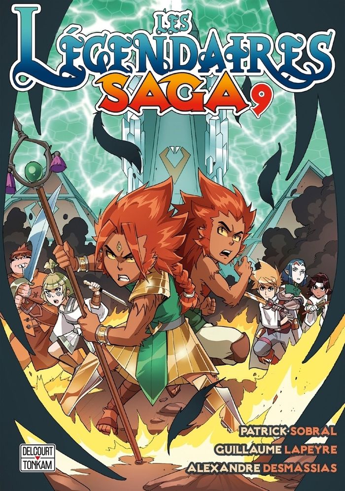 Couverture du livre « Les légendaires : saga », librairie Les Contes Infusés à Corte