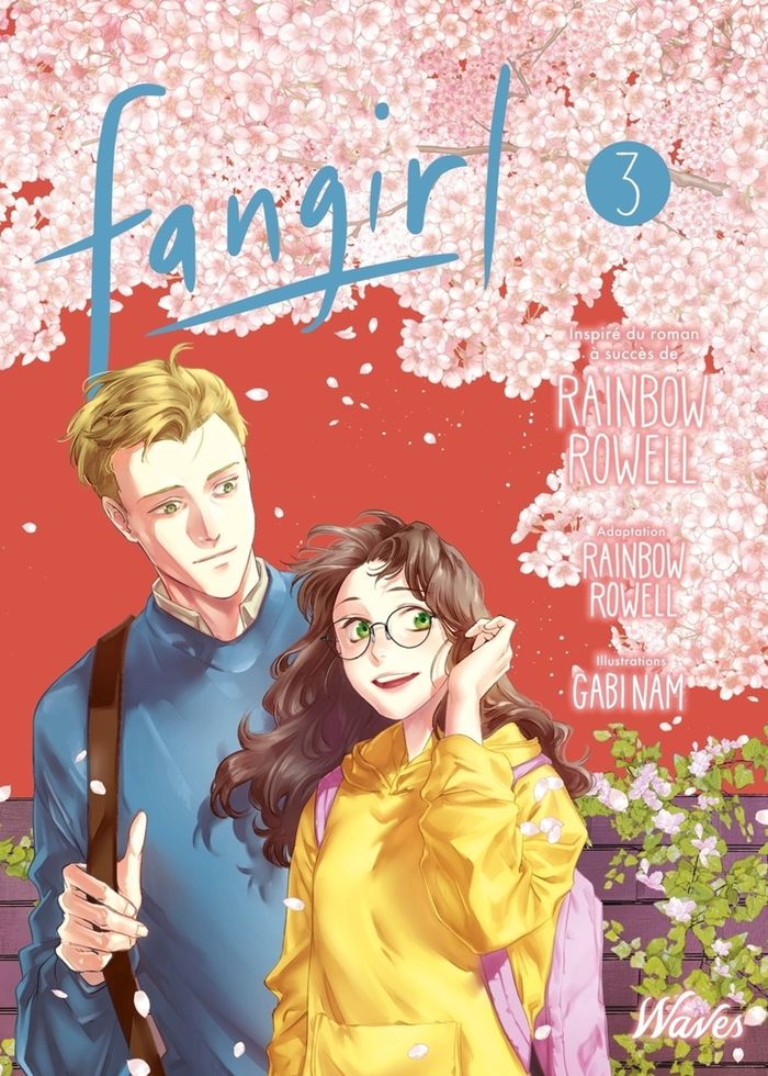 Couverture du livre « Fangirl » de Rainbow Rowell, librairie Les Contes Infusés à Corte