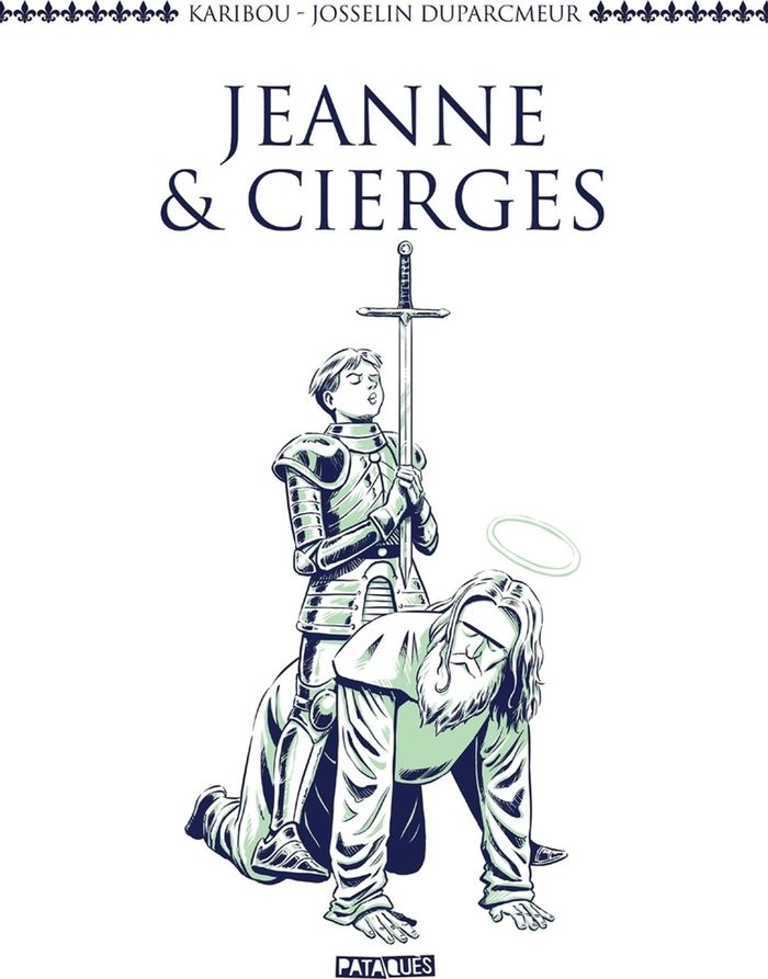 Couverture du livre « Jeanne & cierges », librairie Les Contes Infusés à Corte