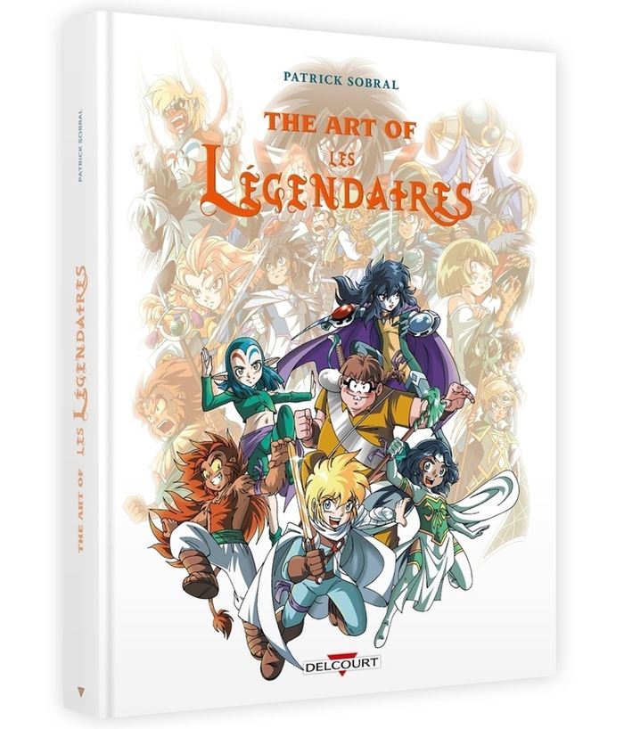 Couverture du livre « The art of "Les Légendaires" » de Patrick Sobral, librairie Les Contes Infusés à Corte