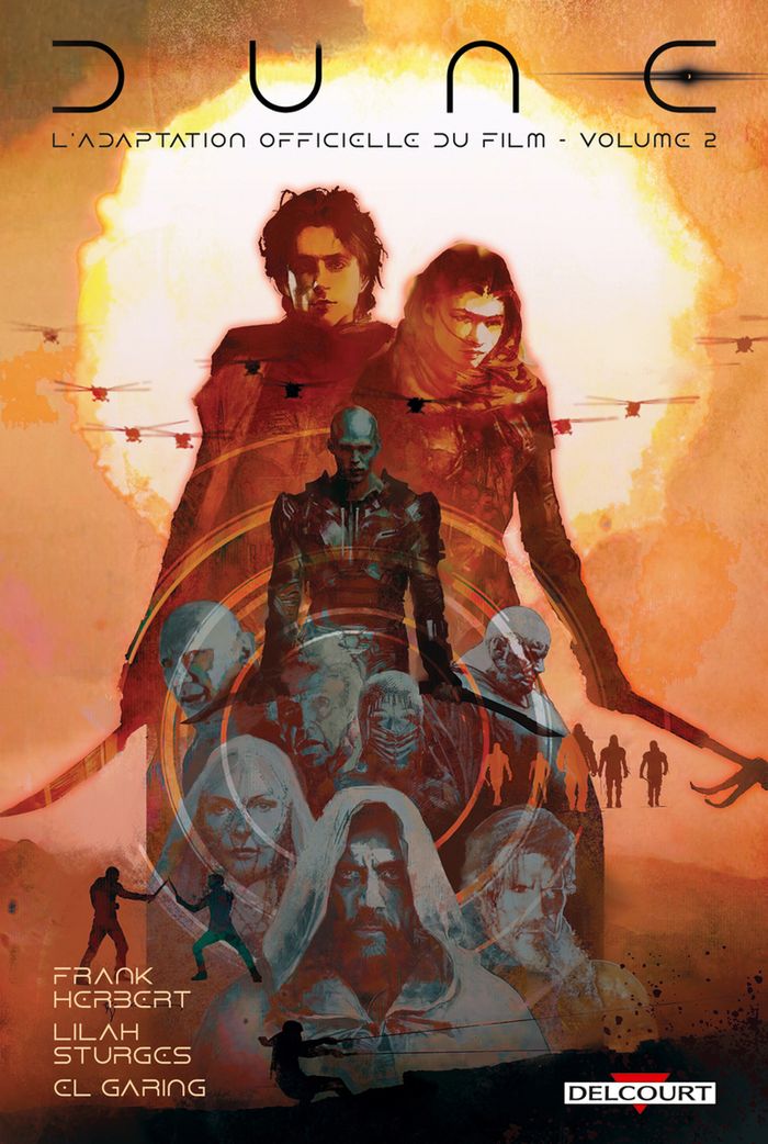 Couverture du livre « DUNE T02 » de Sturges/sienkiewicz, librairie Les Contes Infusés à Corte
