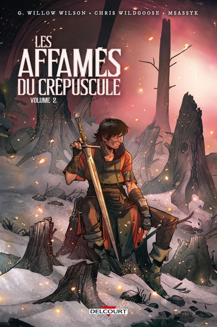 Couverture du livre « LES AFFAMES DU CREPUSCULE T02 », librairie Les Contes Infusés à Corte