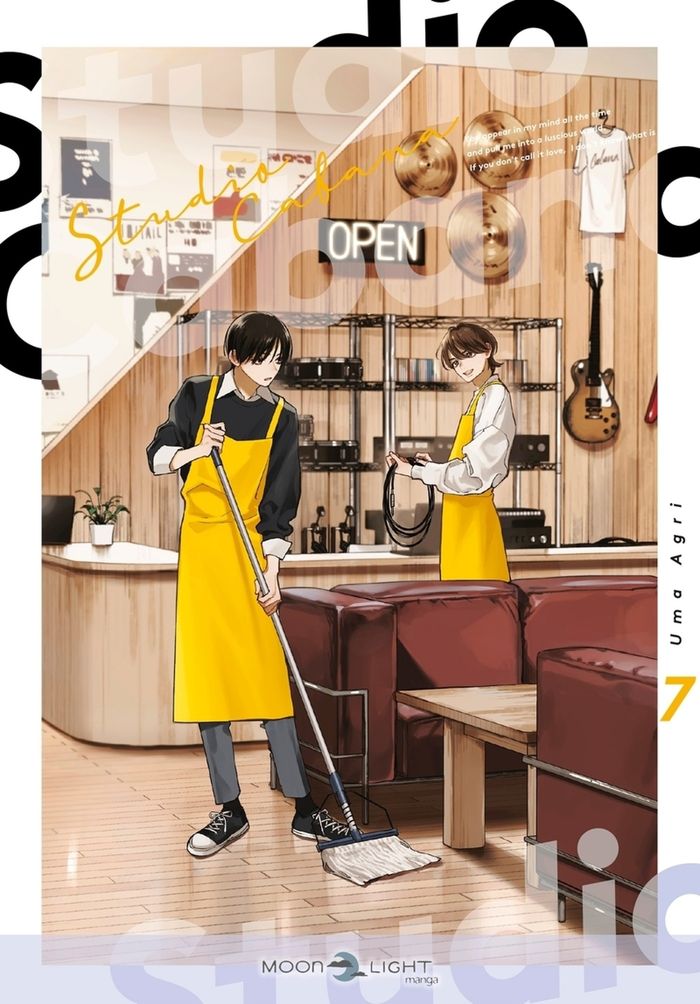 Couverture du livre « Studio Cabana » de Aguri Uma, librairie Les Contes Infusés à Corte