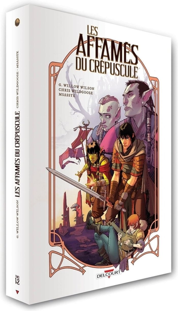 Couverture du livre « LES AFFAMES DU CREPUSCULE - FOURREAU T01 + T02 » de Wilson Willow, librairie Les Contes Infusés à Corte